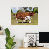 Kalbssuckling Poster (Heimbüro)