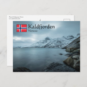 Kaldfjorden Norwegen Postkarte