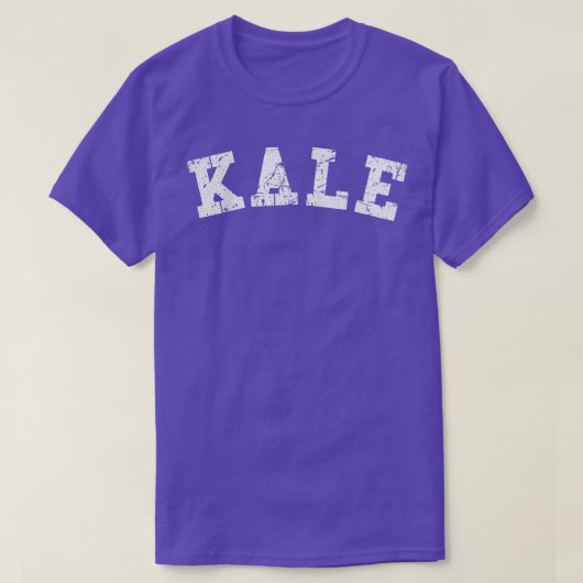 Kale College Parody for Vegans and Vegetarians Dis T-Shirt (Design vorne)