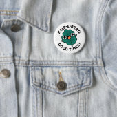 Kale-e-brate Good Times Funny Veggie Kale Pun Button (Beispiel)