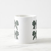 Kale green Bow Kaffeetasse (Mittel)