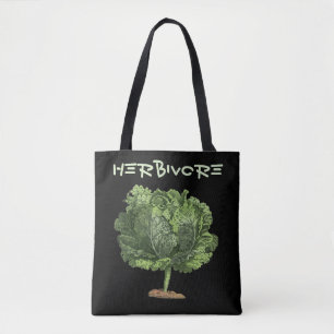 Kale Herbivore Vegan Vegetarier Tasche