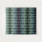 Kale Ikat 7 Recoleta Wandteppich (Vorderseite (Horizontal))