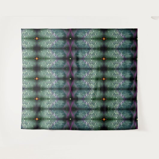 Kale Ikat 7 Recoleta Wandteppich (Vorderseite (Horizontal))