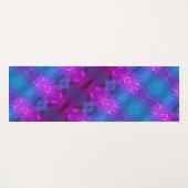 Kale Ikat 8 Miami Yogamatte (Rückseite (Horizontal))