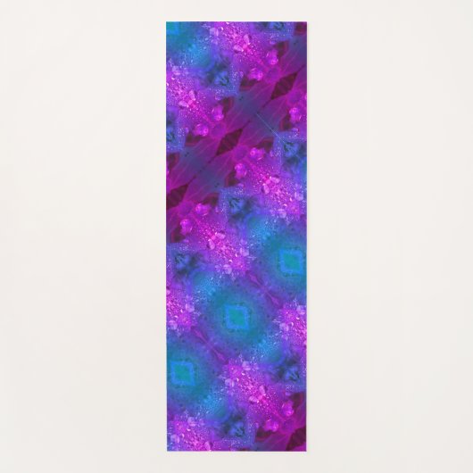 Kale Ikat 8 Miami Yogamatte (Vorderseite)