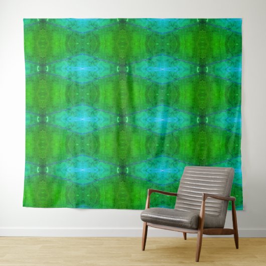 Kale Ikat Wandteppich (Beispiel (Horizontal))