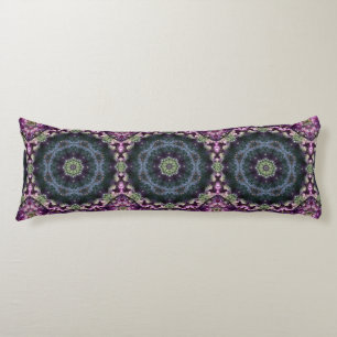 Kale Kaleidoscope Mandala Body Pillow Seitenschläferkissen