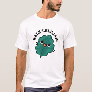 Kale-lelujah Funny Veggie Kale Pun T-Shirt