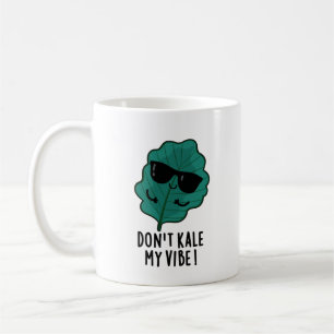 Kale My Vibe Funny Veggie Pun Kaffeetasse