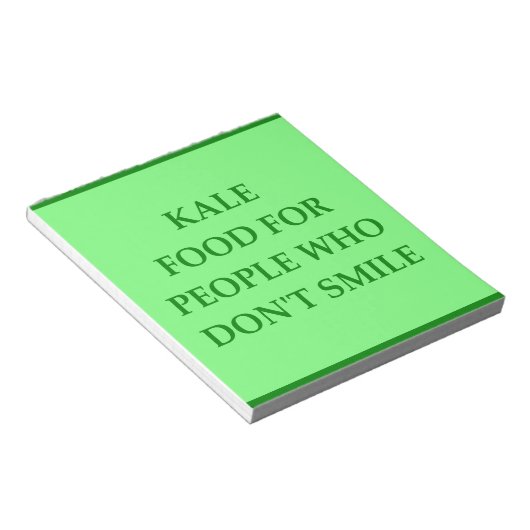 KALE NOTIZBLOCK (angewinkelt)