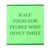 KALE NOTIZBLOCK (Vorderseite)