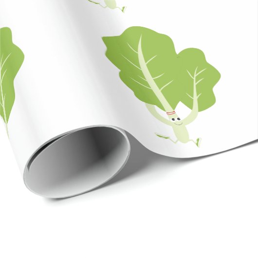 Kale Runner Geschenkpapier (Rolleneckpunkt)