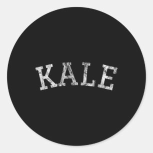 KALE University Fun Halloween Kostüm Vegan Vegeta Runder Aufkleber