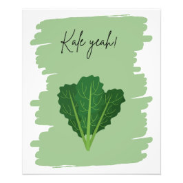 Kale Yeah! - Fun Veggie Design Fotodruck