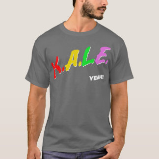 Kale Yeah Retro 80er Style Original Veganism Desig T-Shirt