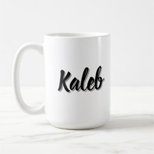 Kaleb Männername, Kaffeetasse