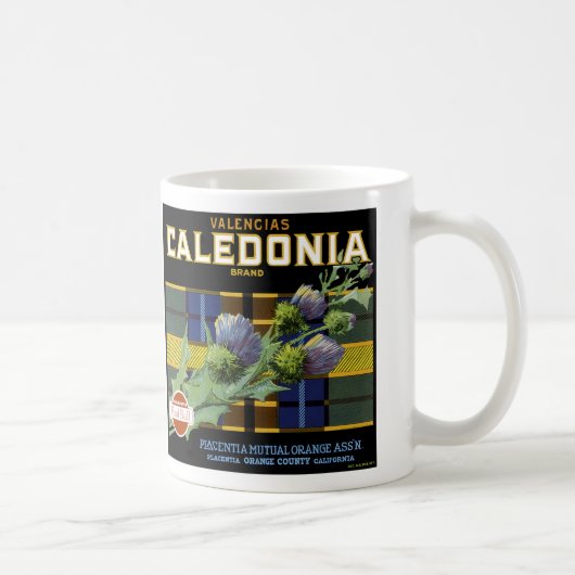 Kaledonia Orange Label Kaffeetasse (Rechts)