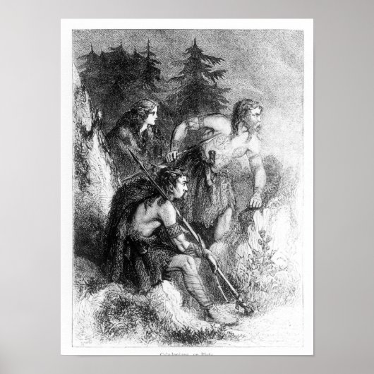 Kaledonianer oder Picts Poster (Vorne)