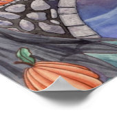 Kalei - Halloween-Meerjungposter Poster (Ecke)