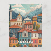 Kaleici Gebiet Antalya Turkiye Reisen Postkarte (Vorderseite)