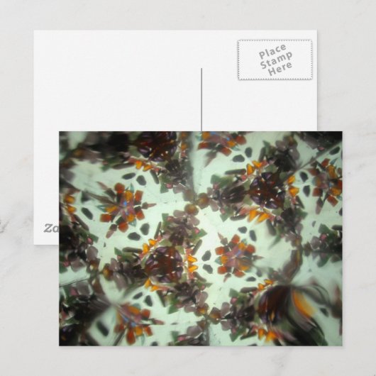 Kaleidescope 27 postkarte (Vorne/Hinten)