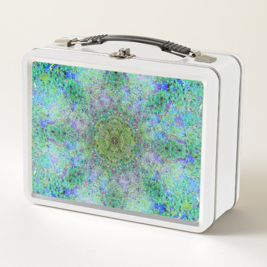 Kaleidescope Lunch & Stash Box - Kunst von DeGruy Metall Brotdose (Vorderseite)