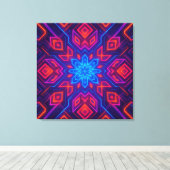 Kaleido Dreams | Lebhafte Abstrakte Leinwand Kunst (Insitu (Holzboden))