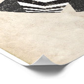 Kaleido Remix Vintag Poster (Ecke)