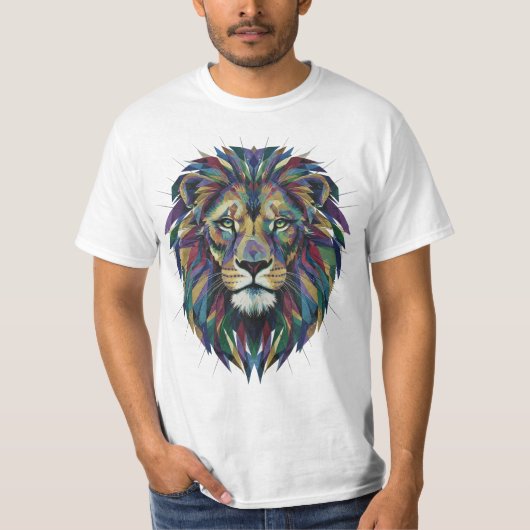 Kaleido Roar Lion Tee** T-Shirt (Vorderseite)