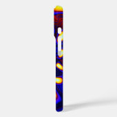 KaleidoBerries Psychedelisches Fraktal aus geschmo Case-Mate iPhone Hülle (Rückseite / Links)