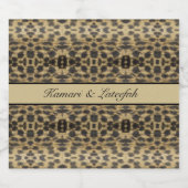 KaleidoCheetah, Brauch Bierflaschenetikett (Einzelnes Label)