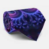 Kaleidoscope Apophysis Mandala Hearts Krawatte (Gerollt)