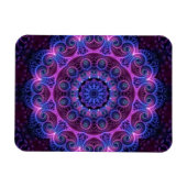 Kaleidoscope Apophysis Mandala Hearts Magnet (Horizontal)