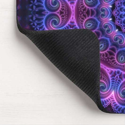 Kaleidoscope Apophysis Mandala Hearts Mousepad (Ecke)