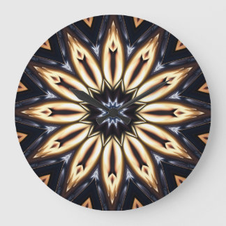 Kaleidoscope Art 16 Wall Clocks & Numeral Options Große Wanduhr
