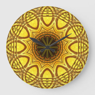 Kaleidoscope Art 8 Wall Clocks & Numeral Options Große Wanduhr