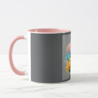 Kaleidoscope Bloom Tasse