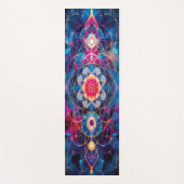 Kaleidoscope Bloom yoga Mat Yogamatte (Vorderseite)