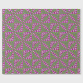 Kaleidoscope Dahlia Geschenkpapier (Flach)