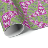 Kaleidoscope Dahlia Geschenkpapier (Rolleneckpunkt)