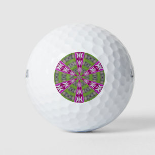 Kaleidoscope Dahlia Golfball