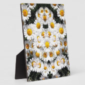 Kaleidoscope Daisies Pattern Fotoplatte (Seite)
