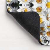 Kaleidoscope Daisies Pattern Mousepad (Ecke)