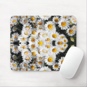 Kaleidoscope Daisies Pattern Mousepad (Mit Mouse)