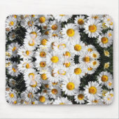 Kaleidoscope Daisies Pattern Mousepad (Vorne)