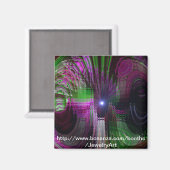 Kaleidoscope Dream Magnet (Vorderseite/Rückseite)