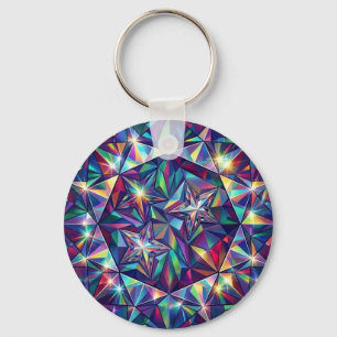 Kaleidoscope Energy Mandala – Color Keychain Schlüsselanhänger