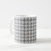 Kaleidoscope Grau Kaffeetasse (Vorderseite Links)