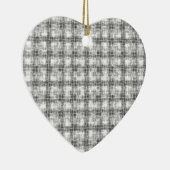 Kaleidoscope Grau Keramikornament (Rechts)